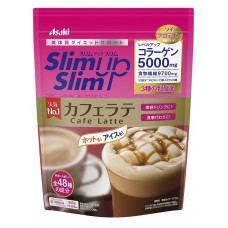 日本 Asahi slim up slim 代餐 飽腹美容瘦身 (Latte 拿鐵味)
